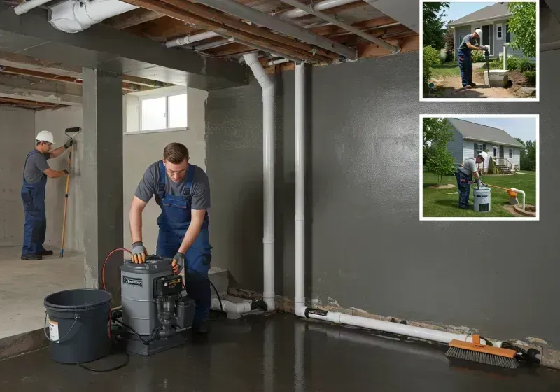 Basement Waterproofing and Flood Prevention process in Oyster Bay, NY